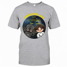 Load image into Gallery viewer, Personalized Awesome Like My Daughter T-shirt Hoodie Gift for Dad
