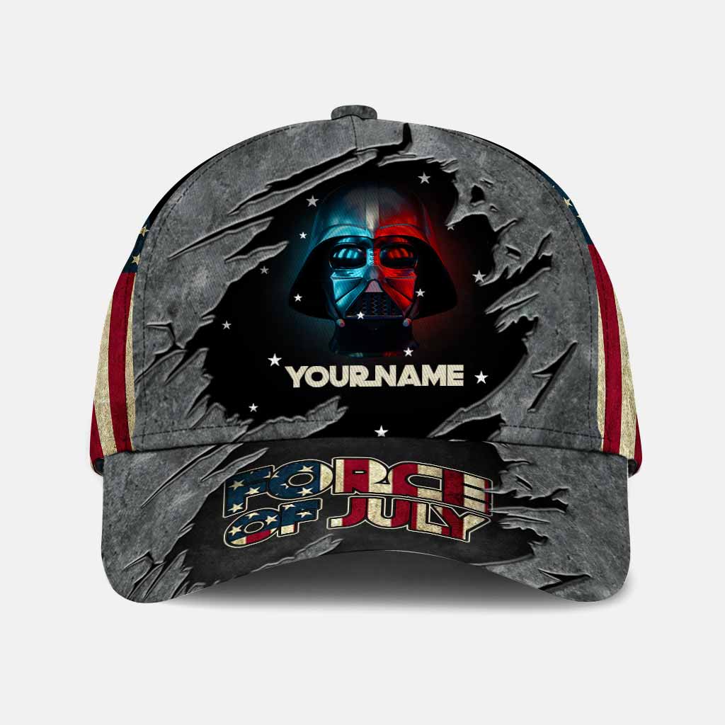Personalized Classic Cap Independence Day Custom Name Gift