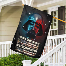 Load image into Gallery viewer, Personalized Independence Day House Flag Custom Name Gift
