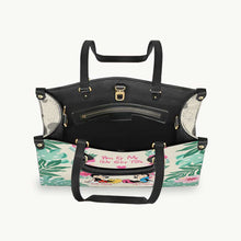 Load image into Gallery viewer, Personalized Leather Handbag with Mickey &amp; Minnie Design for Couples
