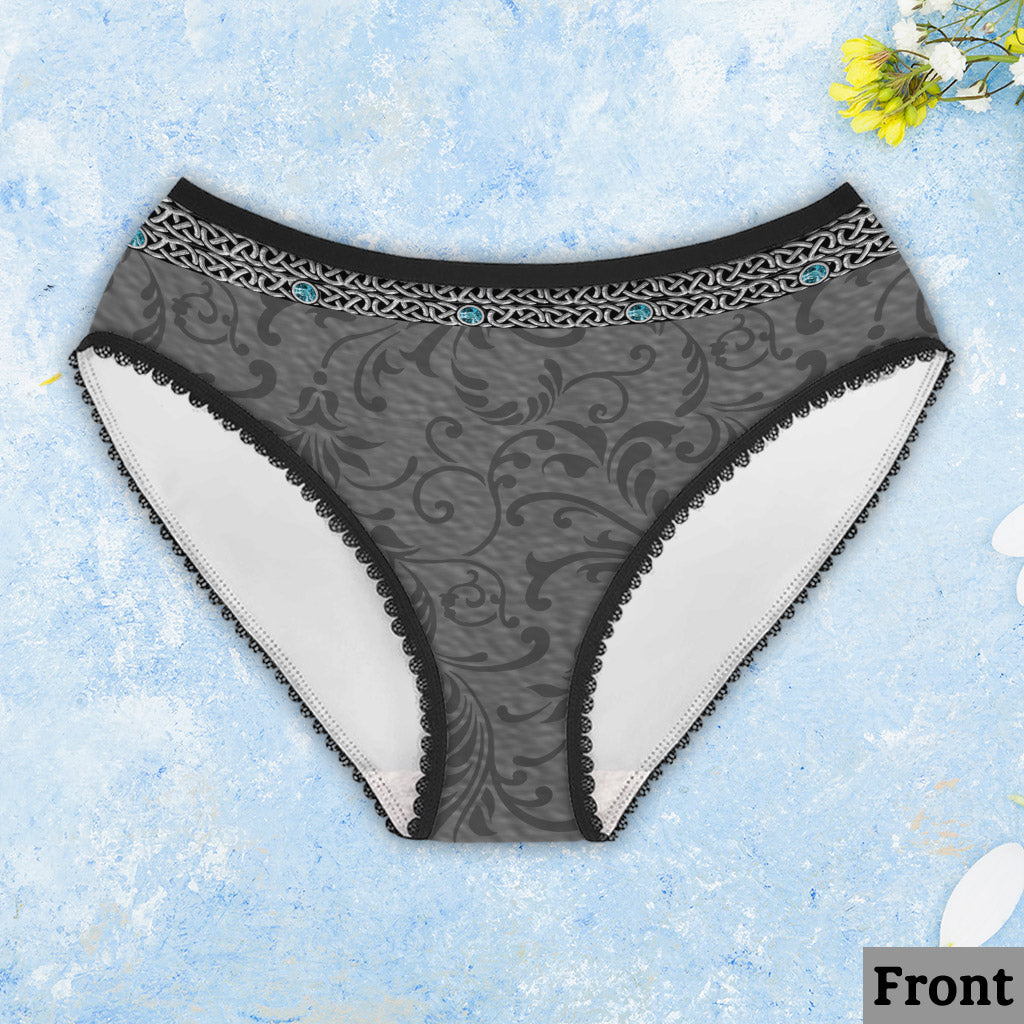 Personalized Lace Border Briefs and Boxer Briefs for Couples