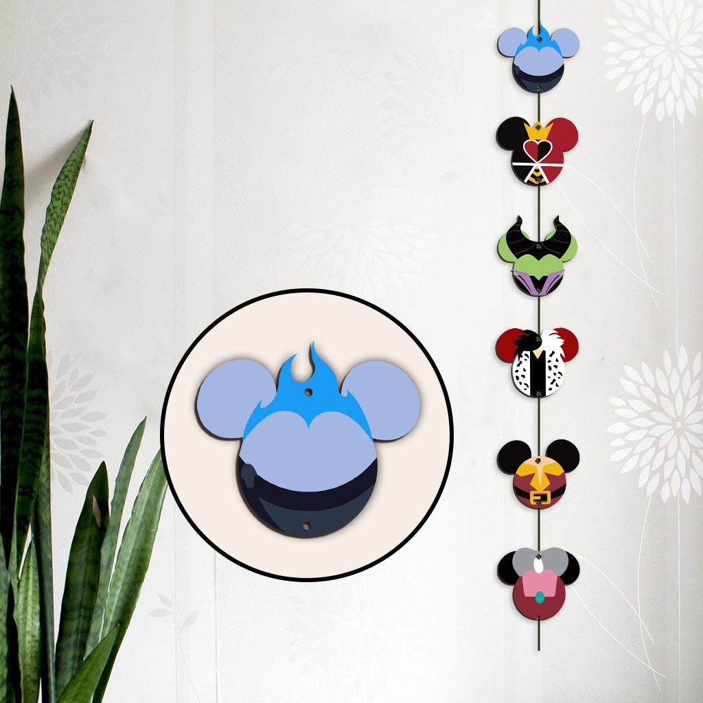 Personalized 6-Piece Garland Decorations for Christmas & Halloween