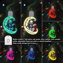 Load image into Gallery viewer, Personalized LED Acrylic Ornament for Couples Christmas Gift
