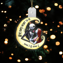 Load image into Gallery viewer, Personalized LED Acrylic Ornament for Couples Christmas Gift
