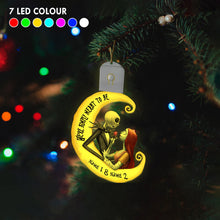 Load image into Gallery viewer, Personalized LED Acrylic Ornament for Couples Christmas Gift
