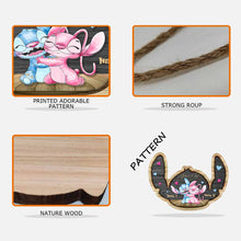 Load image into Gallery viewer, Personalized Wood Sign with 3D Pattern Print for Couple - Unique Gift Idea
