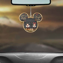 Load image into Gallery viewer, Personalized 3D Mouse Ears Car Ornament Gift for Couples

