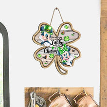 Load image into Gallery viewer, Personalized Lucky Charm Wood Sign for St. Patrick's Day Gift
