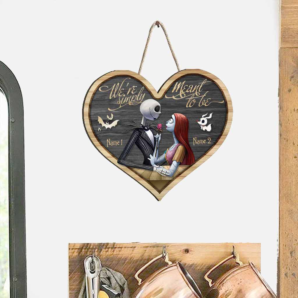 Personalized Wood Sign for Couples with 3D Design - Unique Gift for Valentine's Day or Anniversary