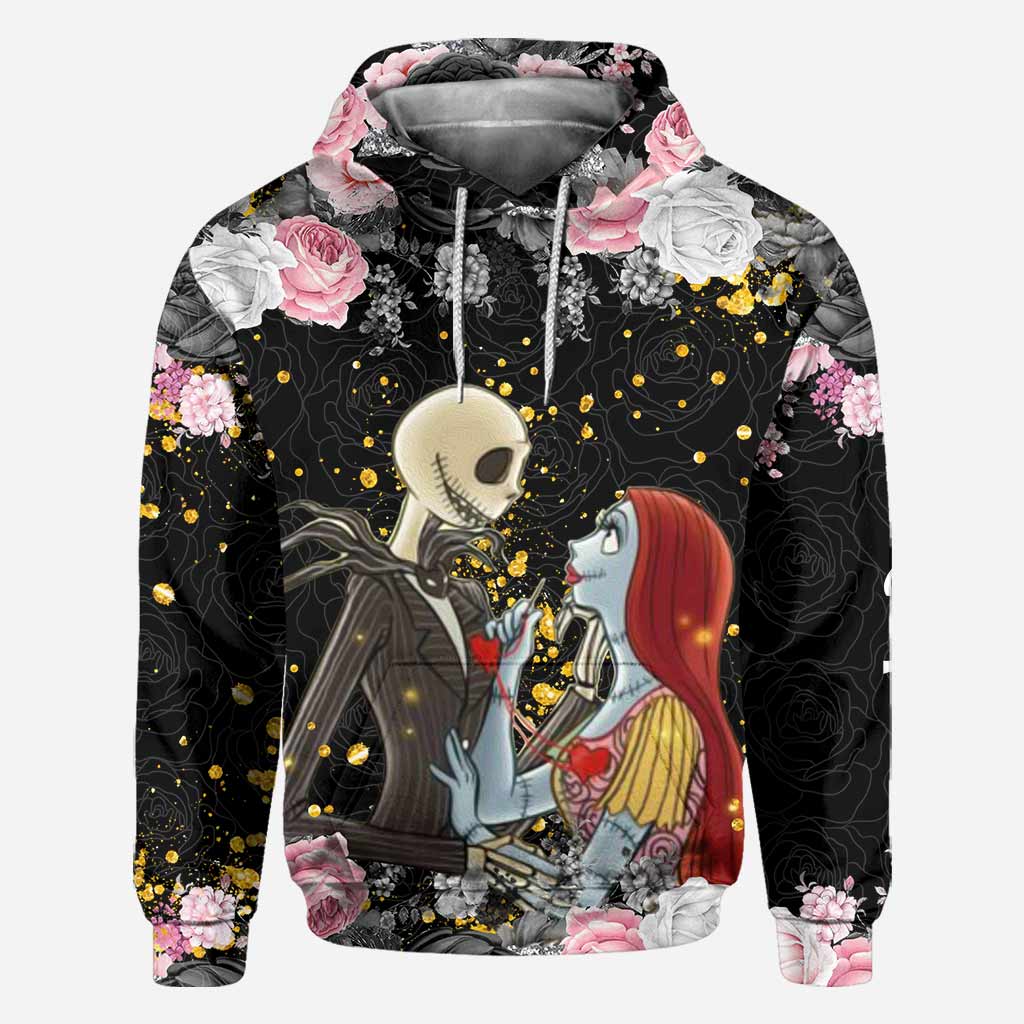 Personalized Nightmare Couples All Over Hoodie Custom Design Gift