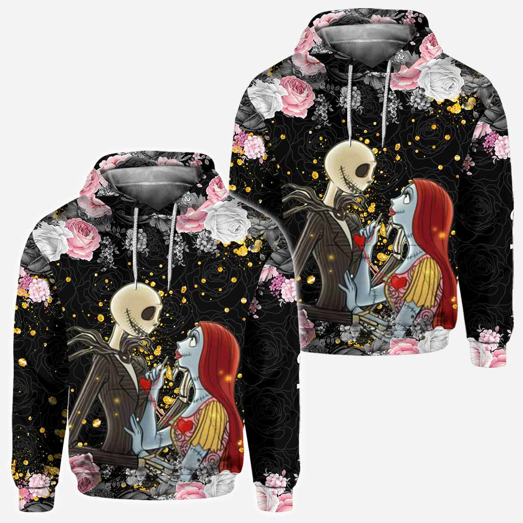Personalized Nightmare Couples All Over Hoodie Custom Design Gift
