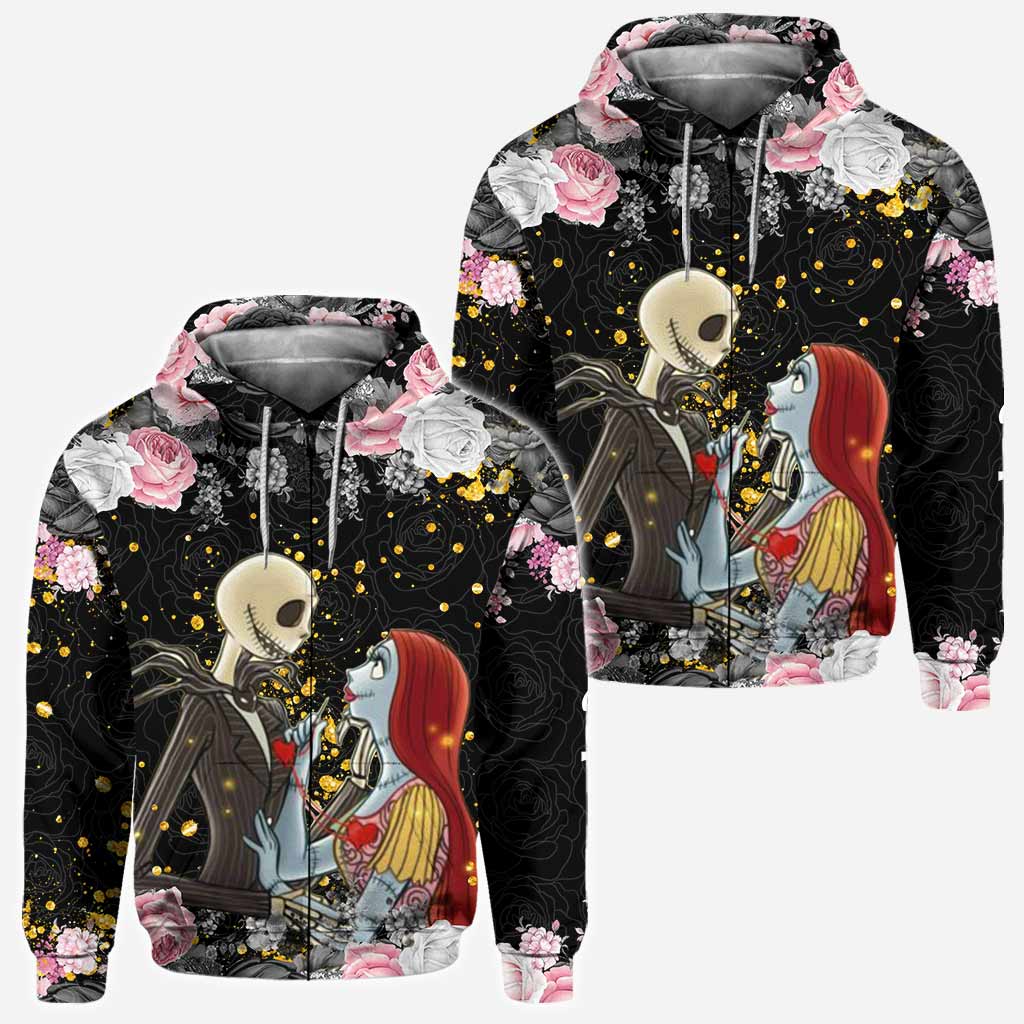 Personalized Nightmare Couples All Over Hoodie Custom Design Gift