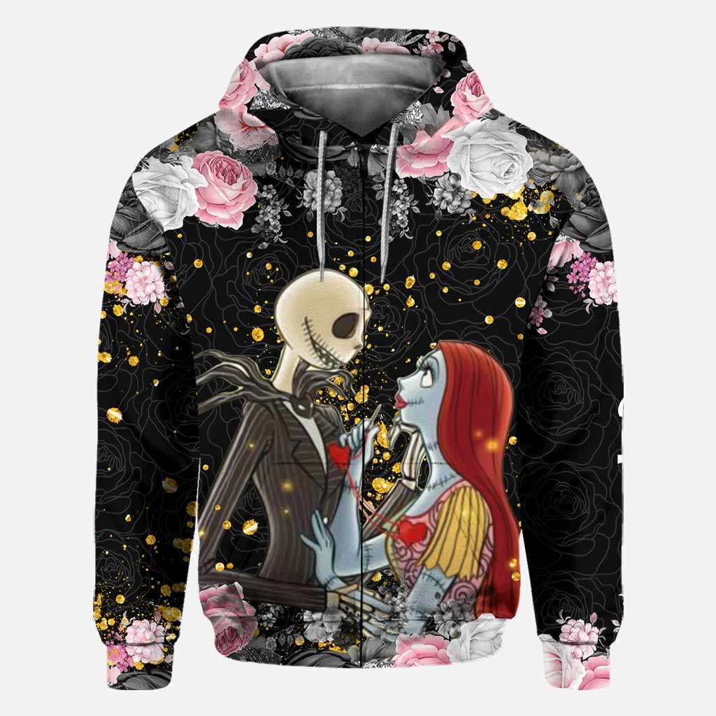Personalized Nightmare Couples All Over Hoodie Custom Design Gift