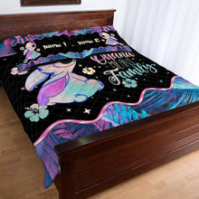Load image into Gallery viewer, Personalized Ohana Quilt Set for Family - Cute Design
