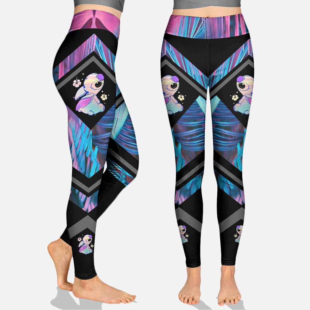 Personalized Ohana Hoodie and Leggings Set Custom Name Gift