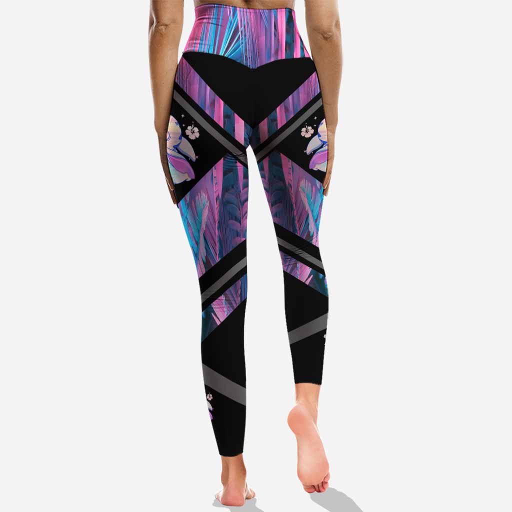 Personalized Ohana Hoodie and Leggings Set Custom Name Gift