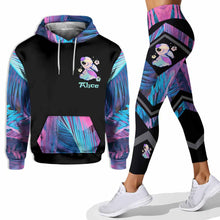 Load image into Gallery viewer, Personalized Ohana Hoodie and Leggings Set Custom Name Gift
