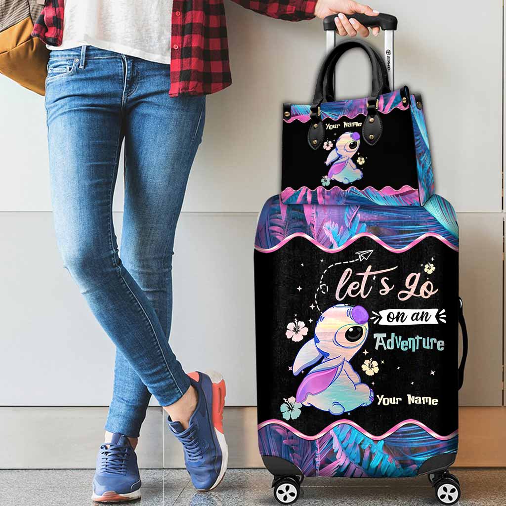 Personalized Leather Handbag & Luggage Cover for Travel Gift