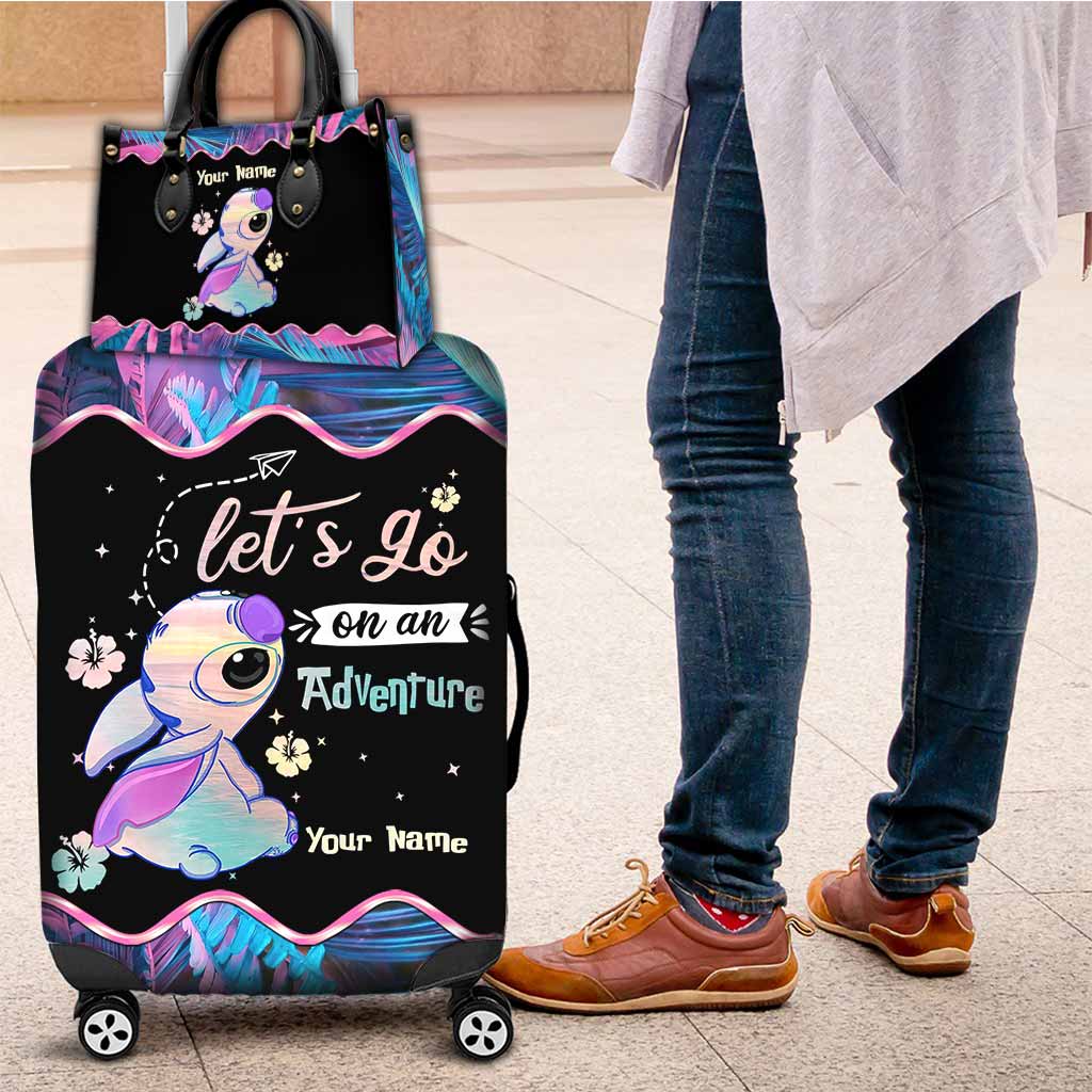 Personalized Leather Handbag & Luggage Cover for Travel Gift