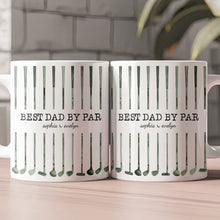 Load image into Gallery viewer, Personalized Golf Mug Best Dad Gift Custom Name for Father's Day
