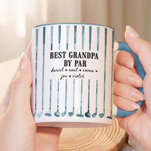 Load image into Gallery viewer, Personalized Golf Mug for Dad Custom Photo Gift Idea
