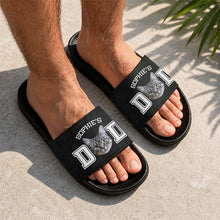 Load image into Gallery viewer, Personalized Cat Photo Slide Sandals Custom Gift for Cat Lovers
