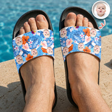 Load image into Gallery viewer, Personalized Photo Slide Sandals Custom Face Gift for Dog Lovers
