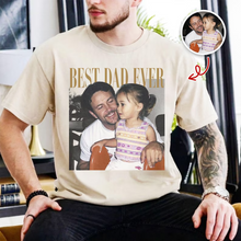 Load image into Gallery viewer, Personalized Photo Comfort Shirt Gift for Dad or Grandpa
