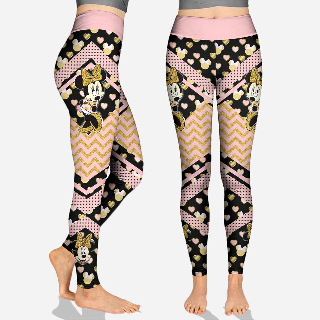 Personalized Minnie Mouse Hoodie and Leggings Set for Kids