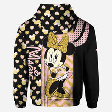 Load image into Gallery viewer, Personalized Minnie Mouse Hoodie and Leggings Set for Kids
