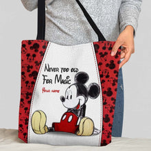Load image into Gallery viewer, Personalized Mickey Mouse Tote Bag with Custom Name for Mom
