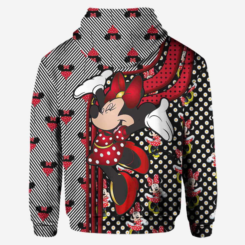 Personalized Minnie Mouse Ears Hoodie & Leggings Set Gift for Kids