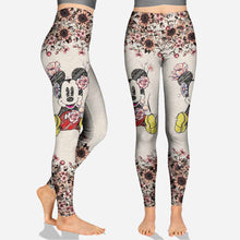 Load image into Gallery viewer, Personalized Mickey Mouse Hoodie and Leggings Set for Women
