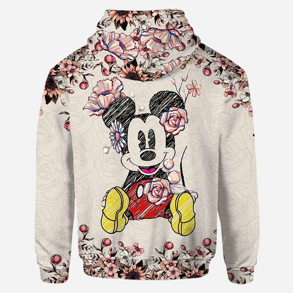 Personalized Mickey Mouse Hoodie and Leggings Set for Women