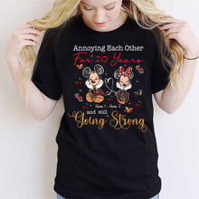 Load image into Gallery viewer, Personalized Annoying Each Other T-shirt &amp; Hoodie Gift for Couples

