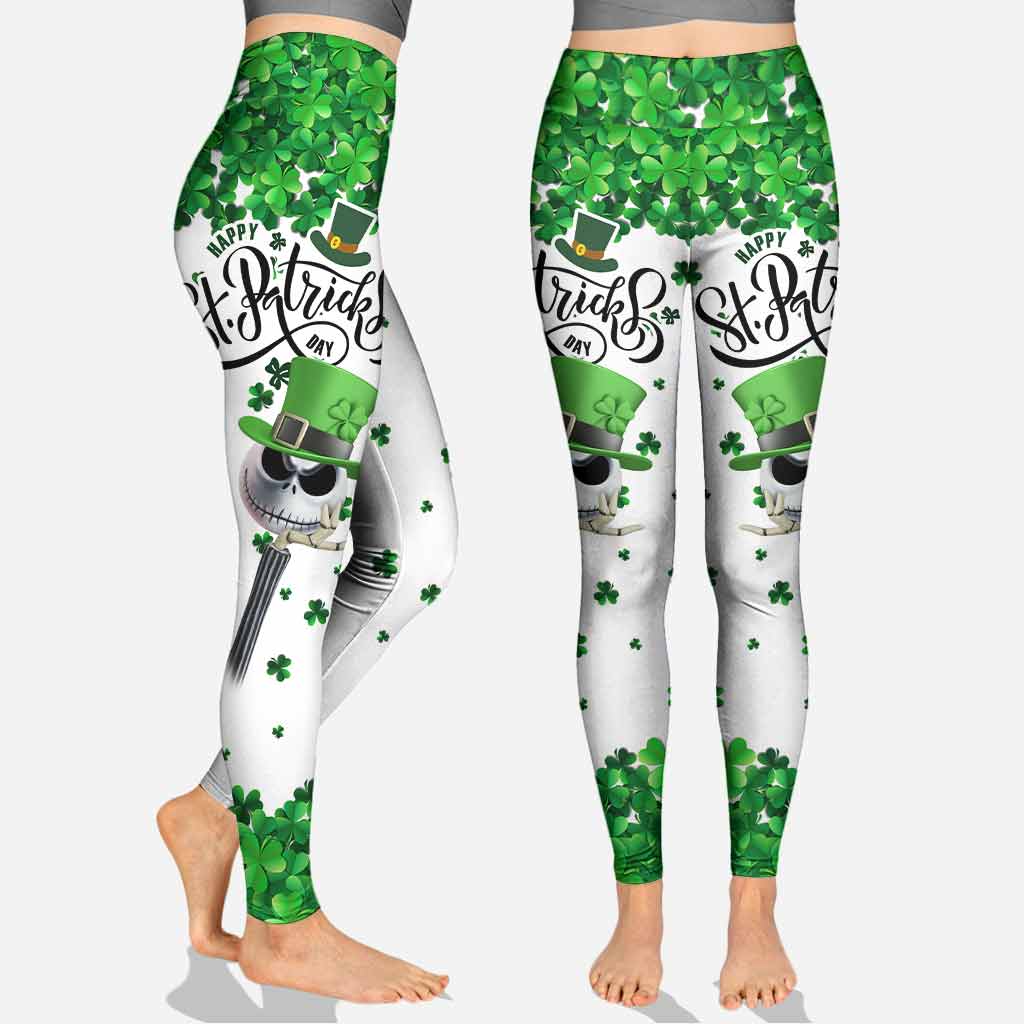 Personalized St. Patrick's Day Hoodie and Leggings Set with Custom Name