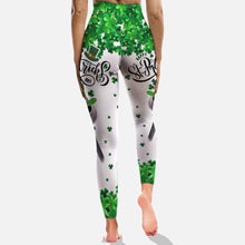 Load image into Gallery viewer, Personalized St. Patrick's Day Hoodie and Leggings Set with Custom Name
