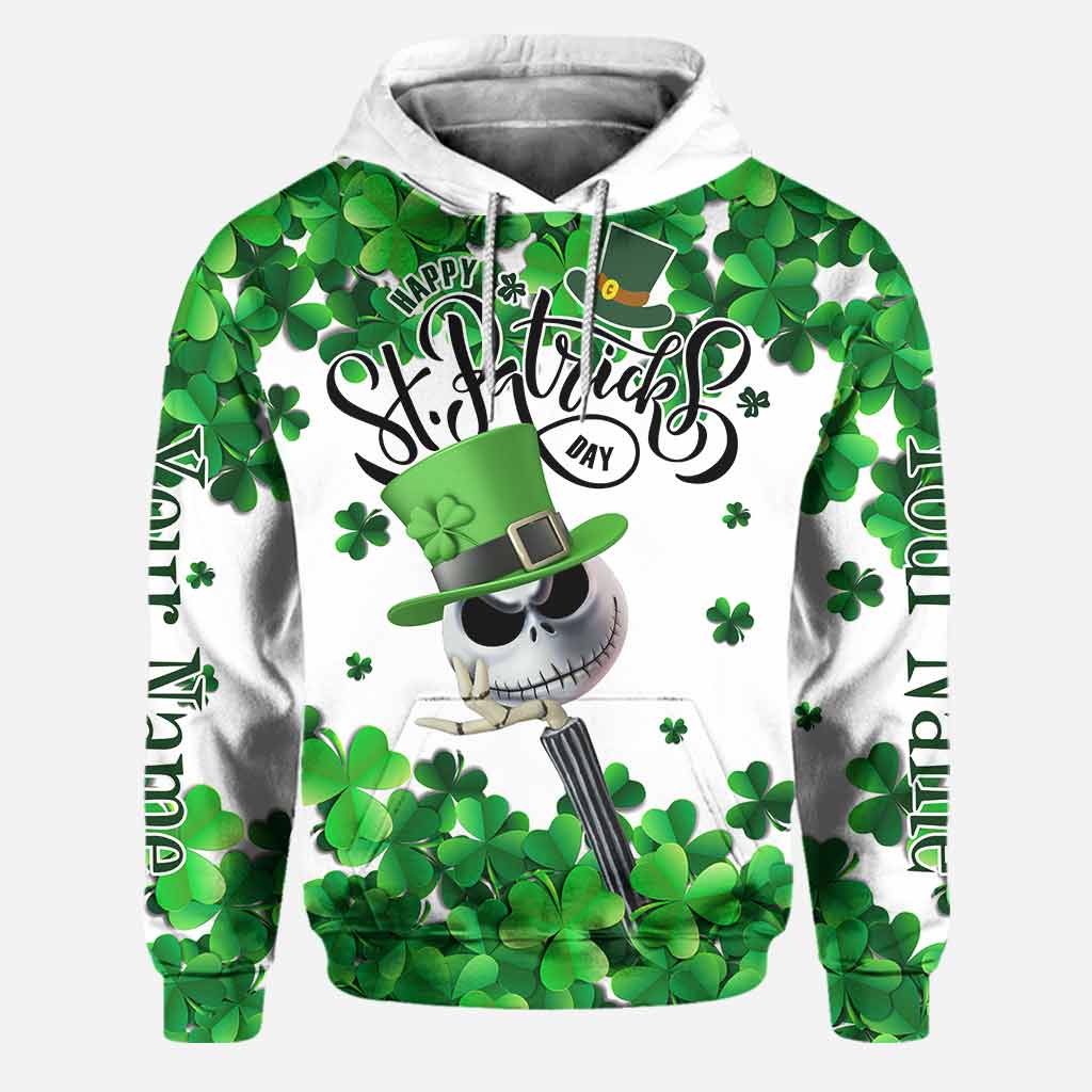 Personalized St. Patrick's Day Hoodie and Leggings Set with Custom Name