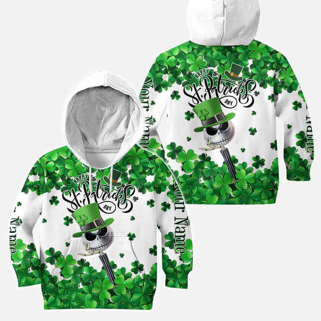 Personalized St. Patrick's Day Hoodie and Leggings Set with Custom Name