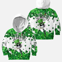 Load image into Gallery viewer, Personalized St. Patrick's Day Hoodie and Leggings Set with Custom Name
