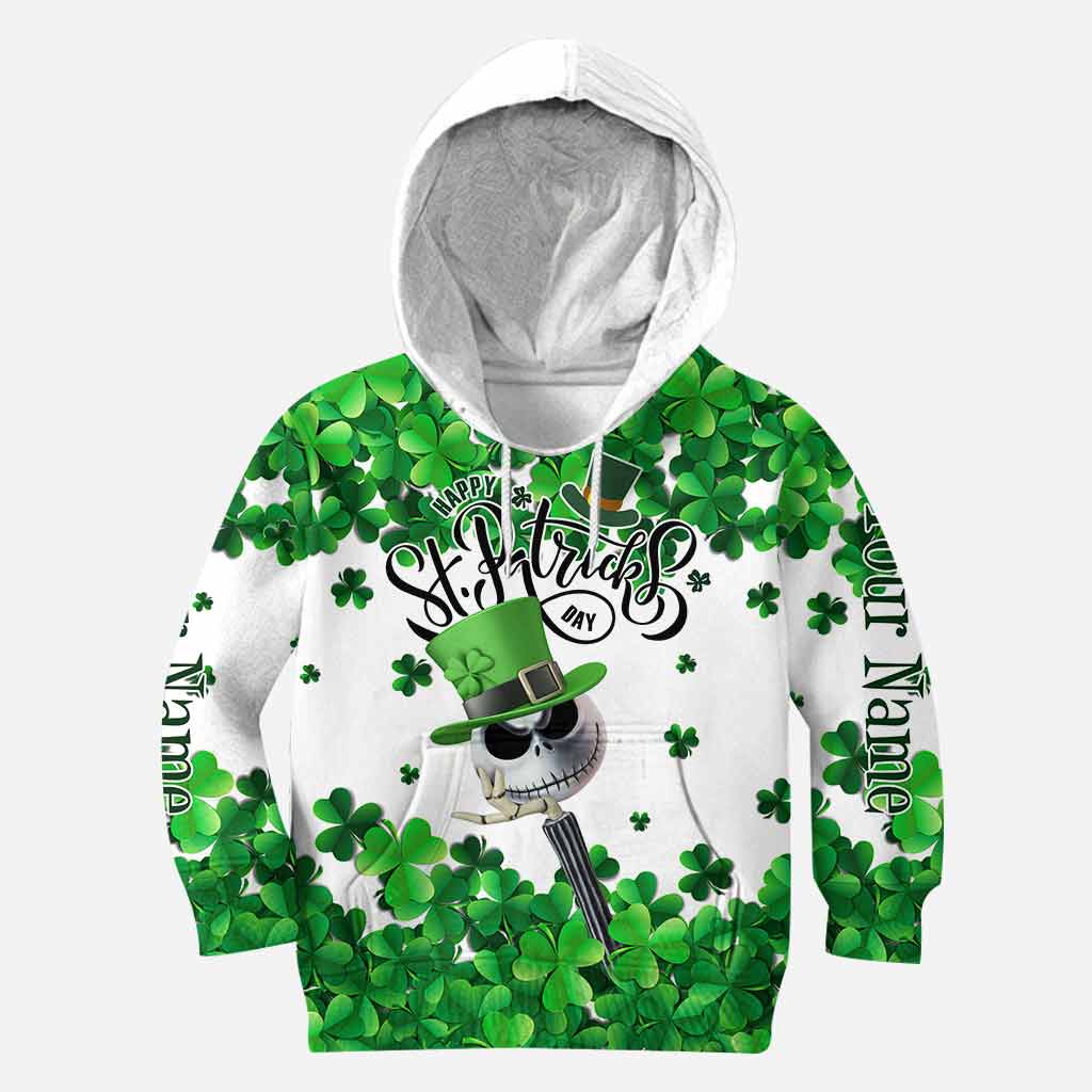 Personalized St. Patrick's Day Hoodie and Leggings Set with Custom Name