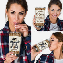 Load image into Gallery viewer, Personalized Nightmare Tumbler Custom Name Coffee Gift for Her

