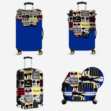 Load image into Gallery viewer, Personalized Mickey Mouse Luggage Cover with Custom Names for Travel Lovers
