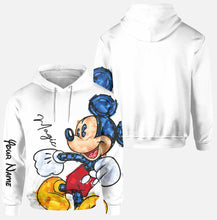 Load image into Gallery viewer, Personalized Hoodie and Leggings Set with Magic Mouse Design for Kids

