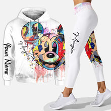 Load image into Gallery viewer, Personalized Mickey Mouse Hoodie and Leggings Set for Kids
