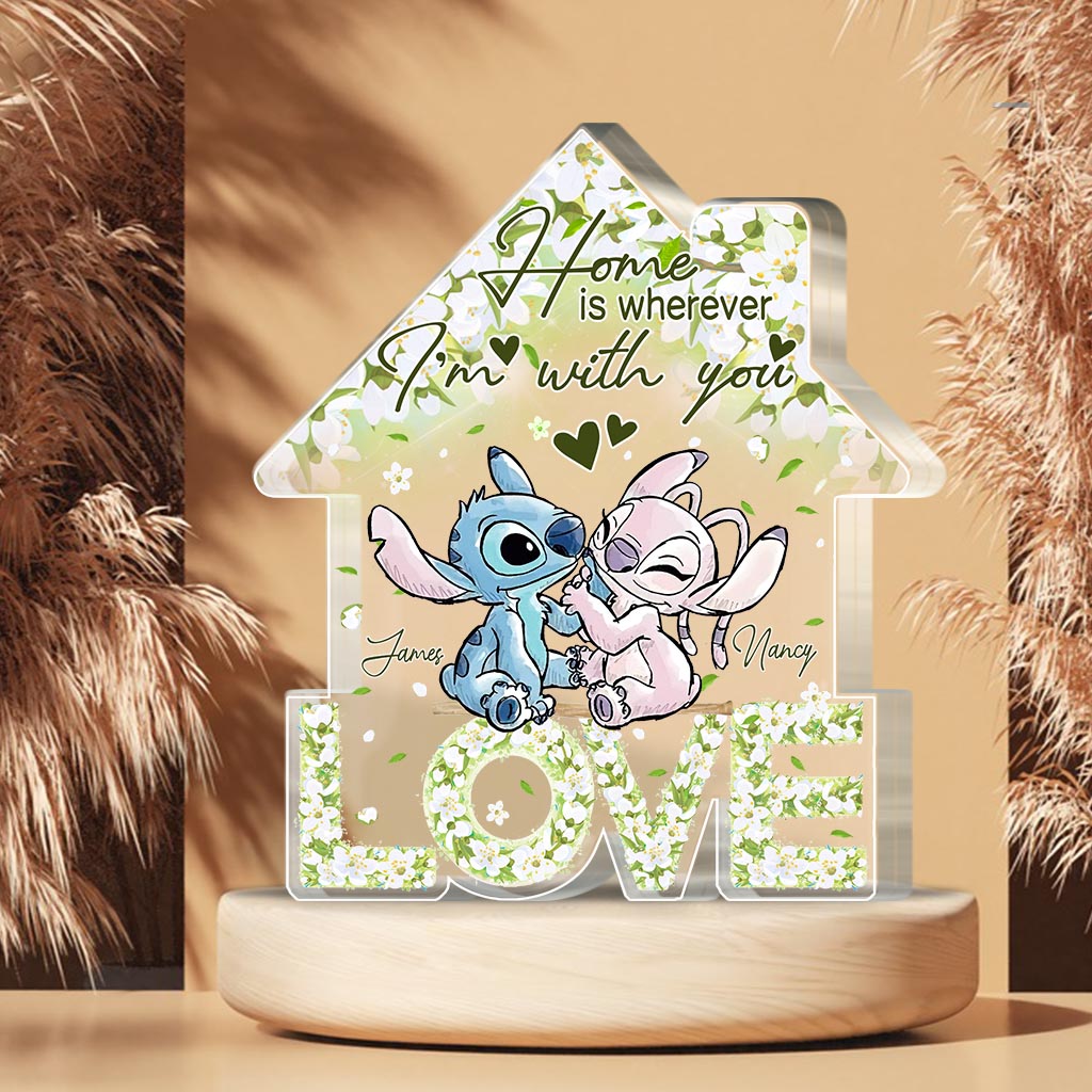 Personalized Acrylic Couple Plaque Custom Love Gift for Home