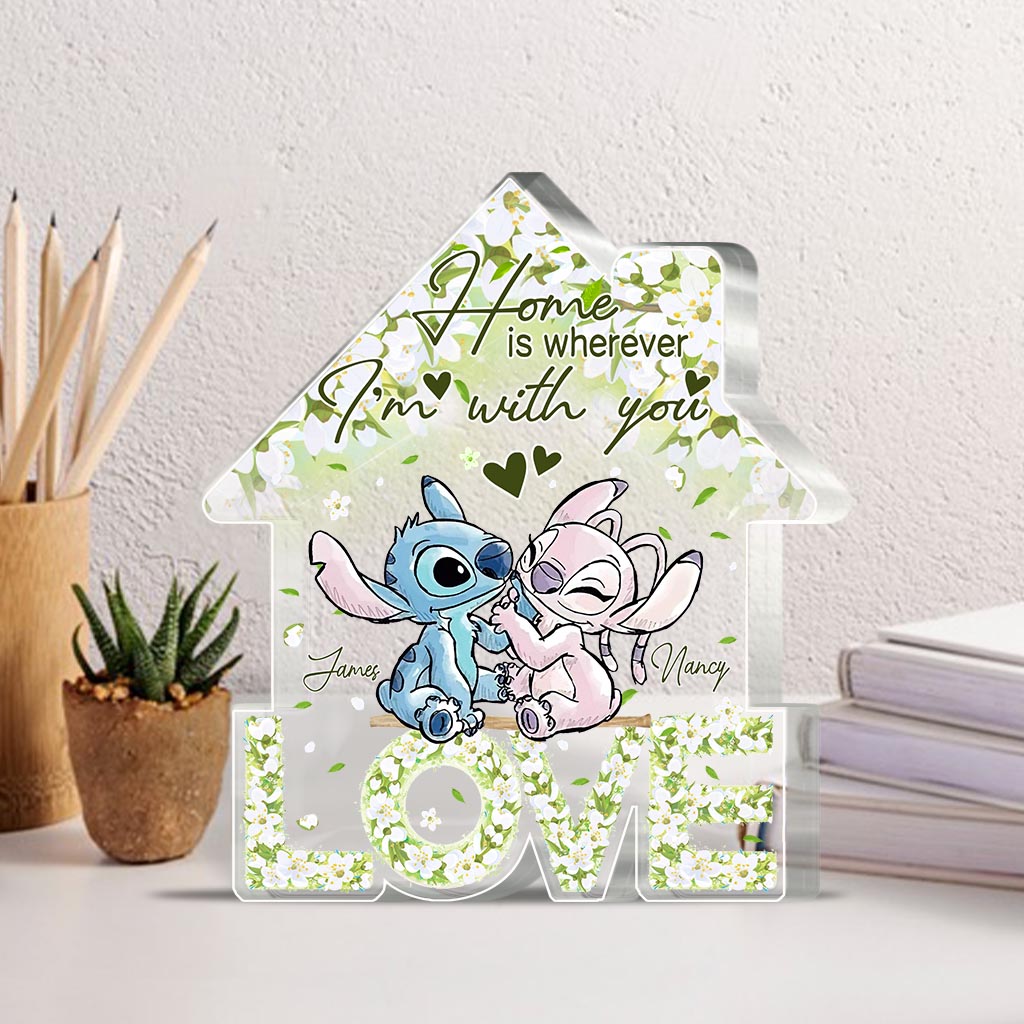 Personalized Acrylic Couple Plaque Custom Love Gift for Home