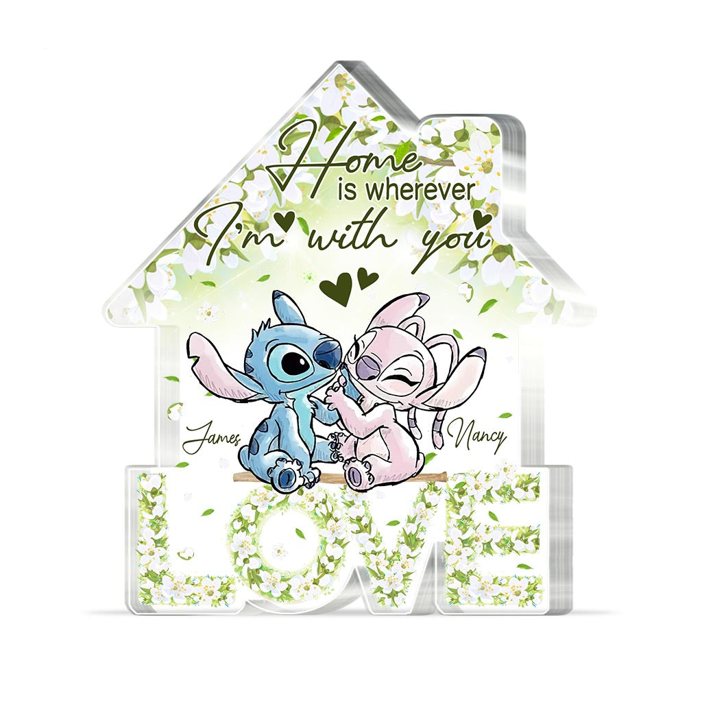 Personalized Acrylic Couple Plaque Custom Love Gift for Home