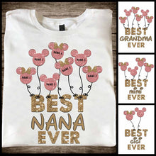Load image into Gallery viewer, Personalized Mother's Day Mouse T-Shirt &amp; Hoodie Gift for Nana

