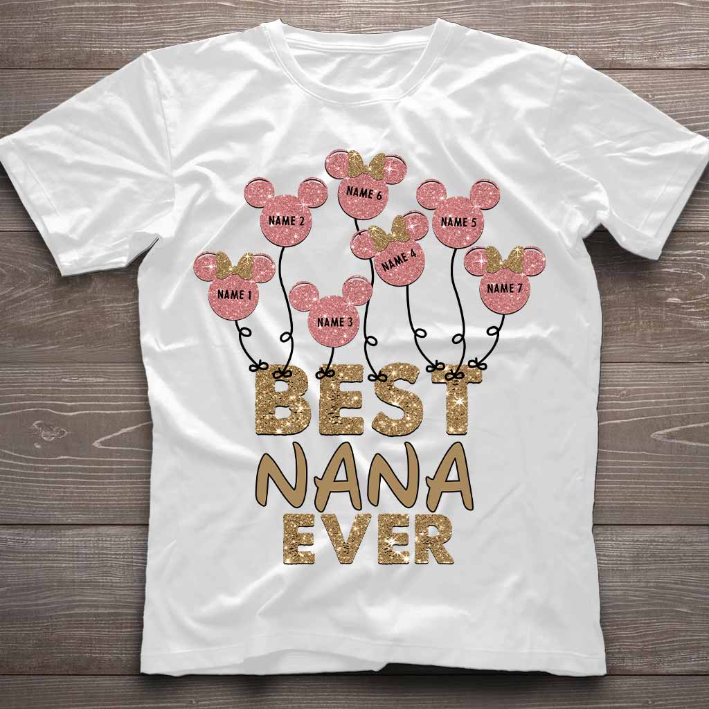 Personalized Mother's Day Mouse T-Shirt & Hoodie Gift for Nana